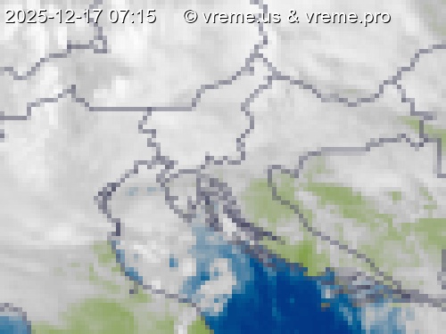 Oblačnost Slovenija