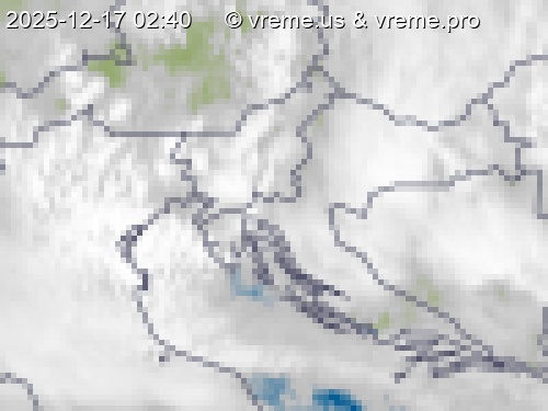 Oblačnost Slovenija