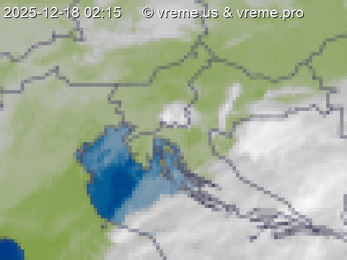 Oblačnost Slovenija