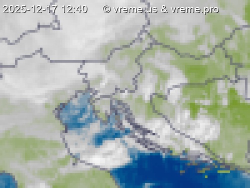 Oblačnost Slovenija