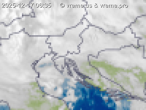 Oblačnost Slovenija