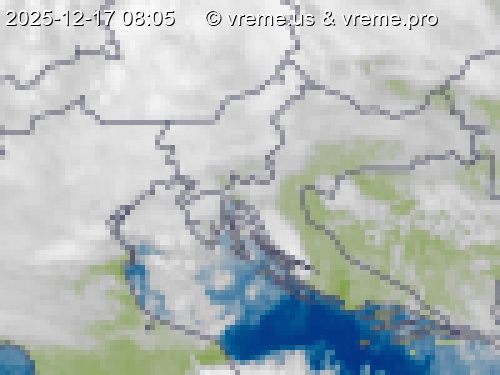 Oblačnost Slovenija