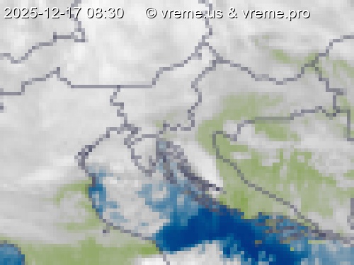 Oblačnost Slovenija