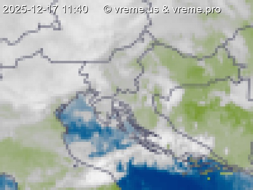 Oblačnost Slovenija
