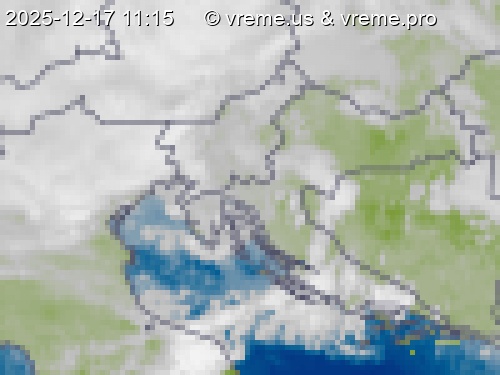 Oblačnost Slovenija