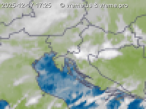 Oblačnost Slovenija