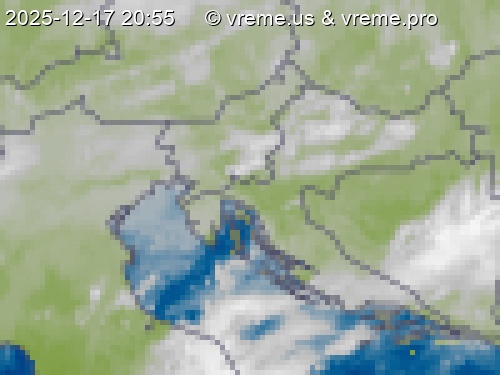 Oblačnost Slovenija