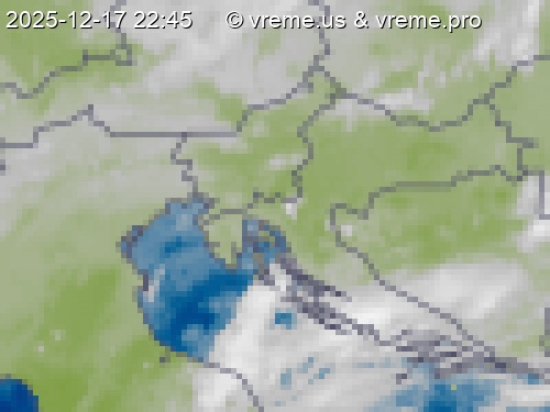 Oblačnost Slovenija