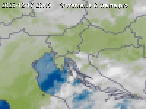 Oblačnost Slovenija