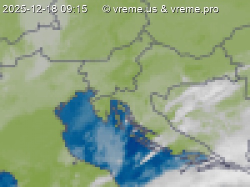 Oblačnost Slovenija