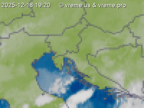 Oblačnost Slovenija