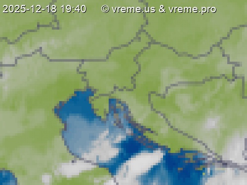 Oblačnost Slovenija