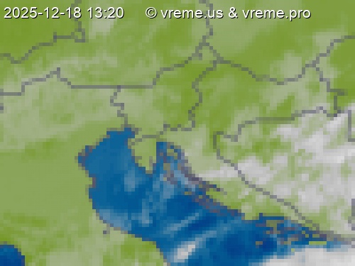 Oblačnost Slovenija