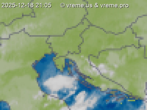 Oblačnost Slovenija