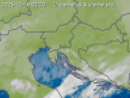 Oblačnost Slovenija