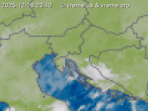 Oblačnost Slovenija