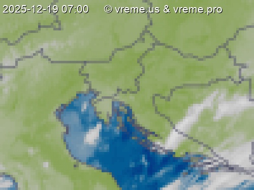 Oblačnost Slovenija