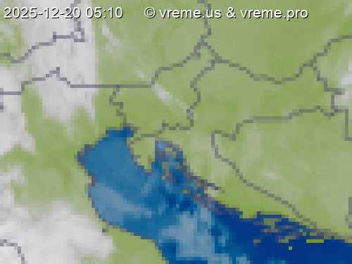 Oblačnost Slovenija