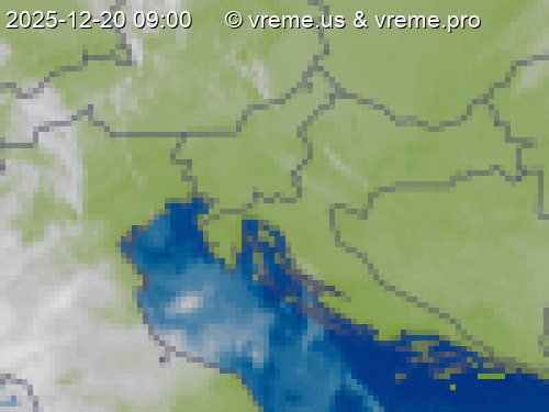 Oblačnost Slovenija