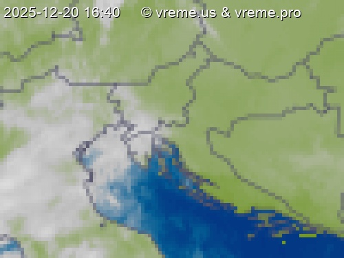 Oblačnost Slovenija