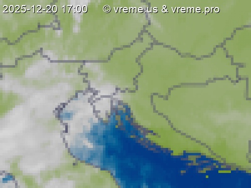 Oblačnost Slovenija