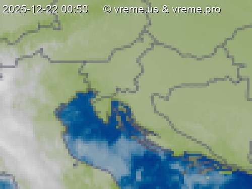 Oblačnost Slovenija