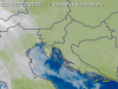 Oblačnost Slovenija