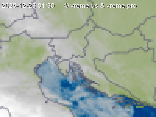 Oblačnost Slovenija