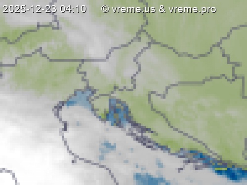 Oblačnost Slovenija