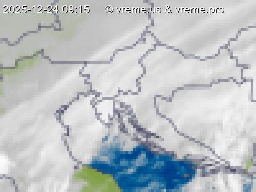 Oblačnost Slovenija