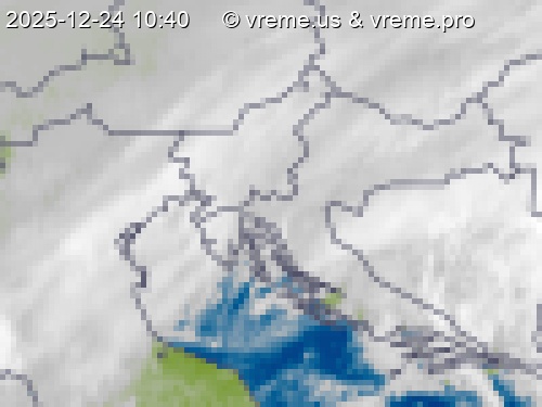 Oblačnost Slovenija