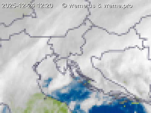 Oblačnost Slovenija