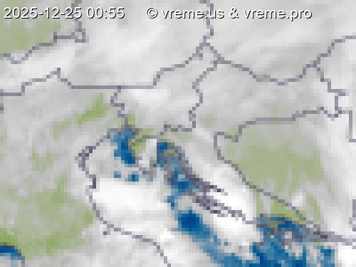 Oblačnost Slovenija