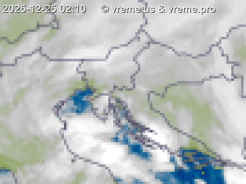 Oblačnost Slovenija