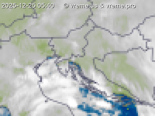 Oblačnost Slovenija