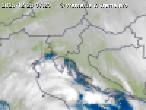 Oblačnost Slovenija