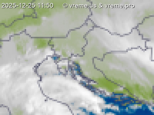 Oblačnost Slovenija