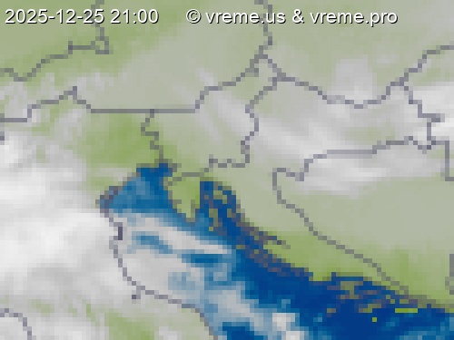 Oblačnost Slovenija