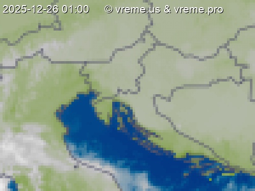 Oblačnost Slovenija