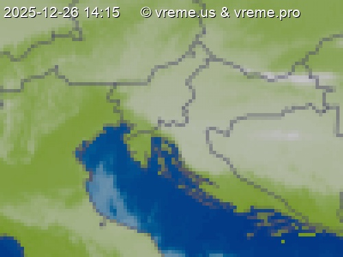 Oblačnost Slovenija