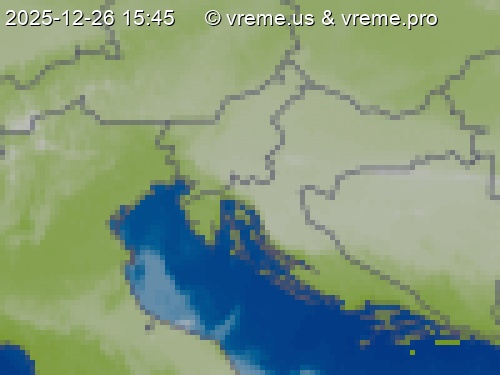 Oblačnost Slovenija