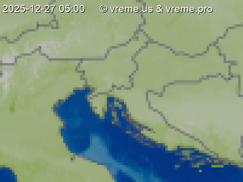 Oblačnost Slovenija