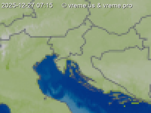 Oblačnost Slovenija