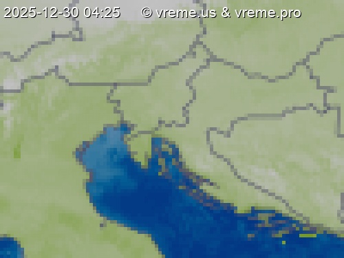 Oblačnost Slovenija