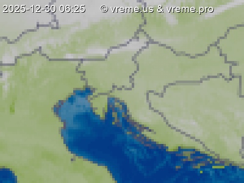 Oblačnost Slovenija