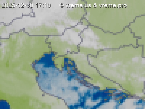 Oblačnost Slovenija