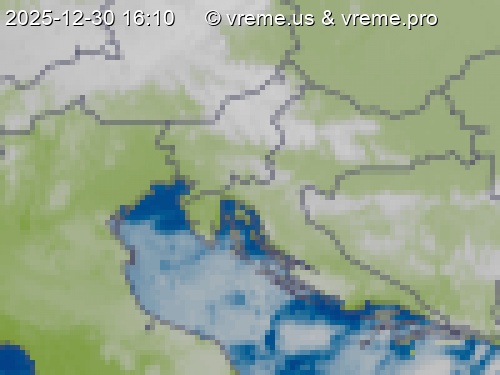 Oblačnost Slovenija