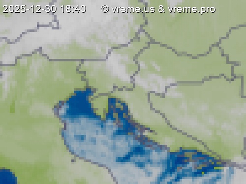 Oblačnost Slovenija