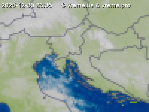 Oblačnost Slovenija