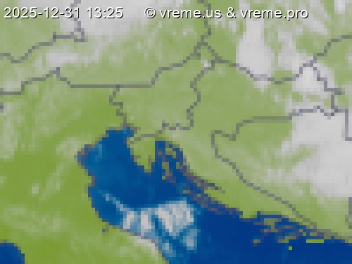 Oblačnost Slovenija